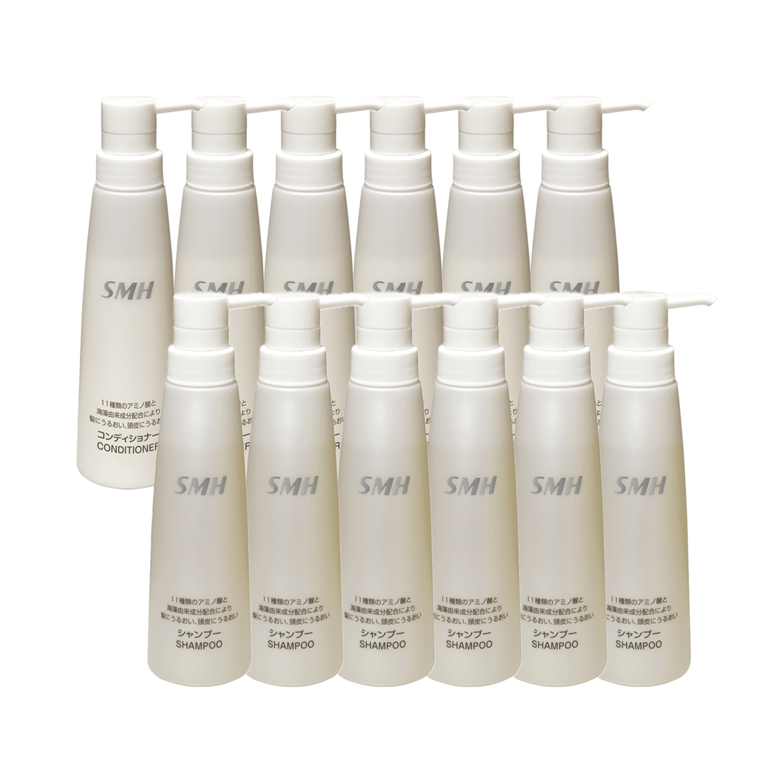 SMHシャンプー・コンディショナー各6本セット(合計12本)